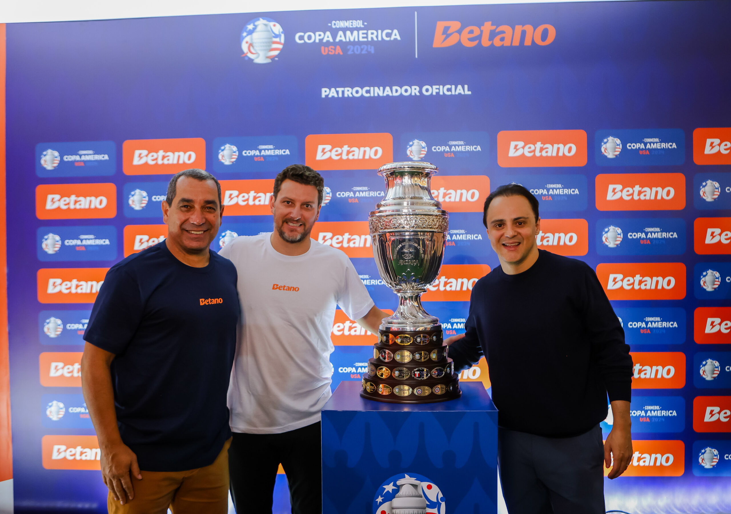 Tour da Taça CONMEBOL Copa América 2024. Foto: Divulgação/Betano.