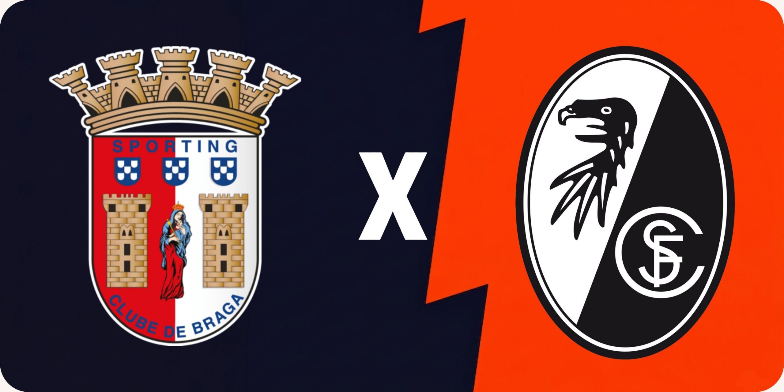 Escudos de SC Braga x Freiburg