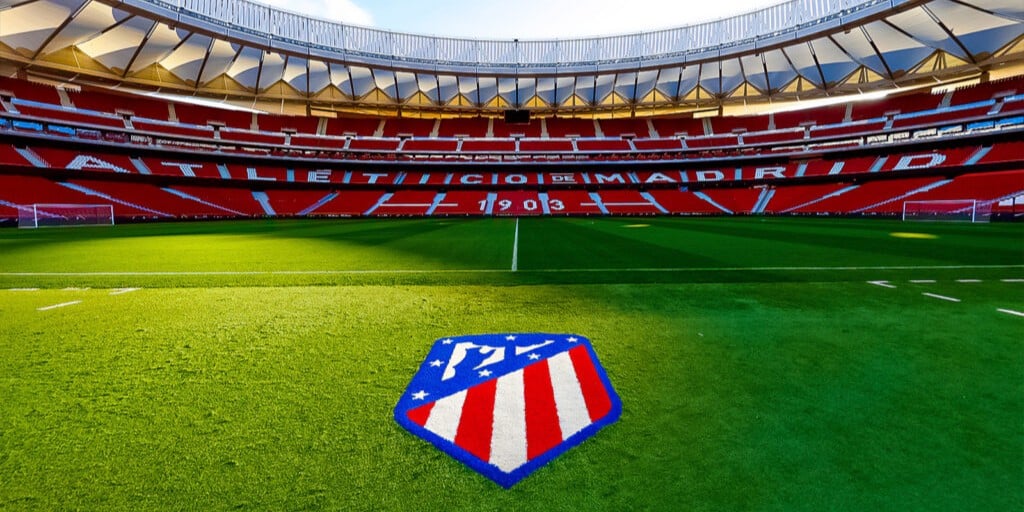 Estádio Metropolitano, palco de Atlético de Madrid x Arsenal.