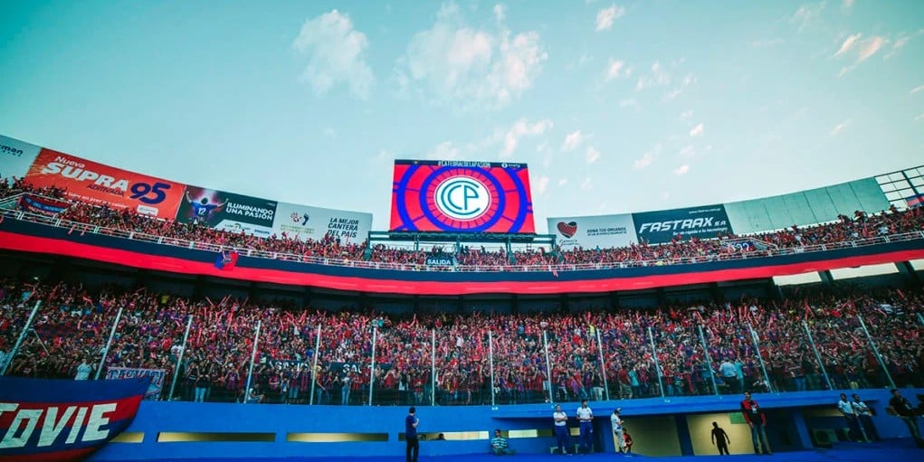 Estádio Nueva Olla, palco de Cerro Porteño x Palmeiras