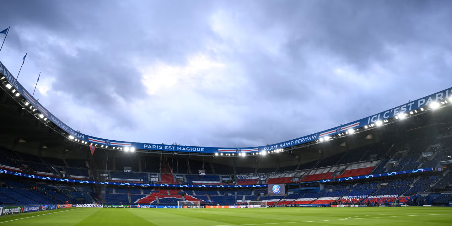 Local da semifinal PSG x Bayern, estádio Parque dos Príncipes do PSG