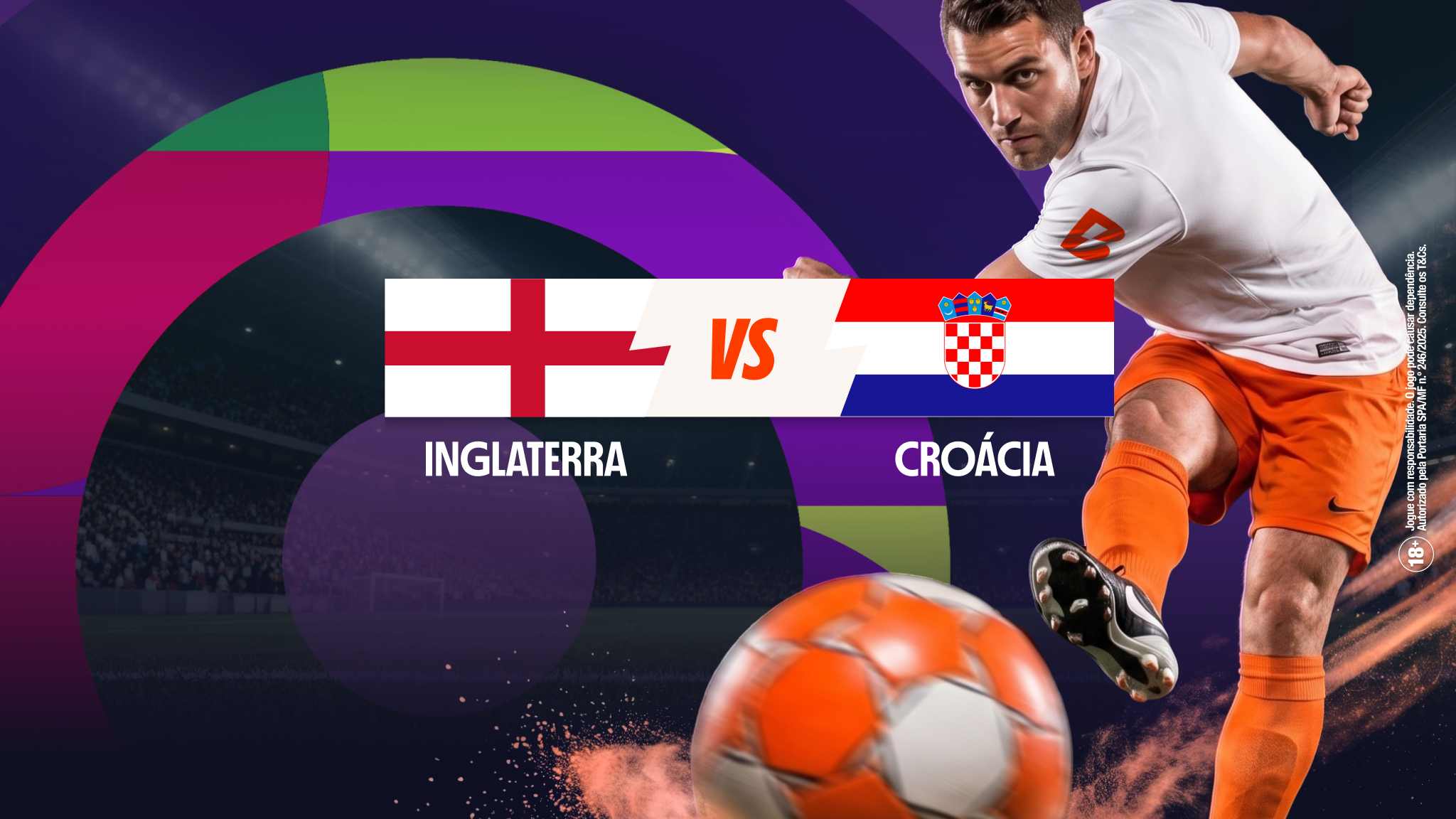 BetDay Betano: Inglaterra x Croácia | Copa do Mundo 2026