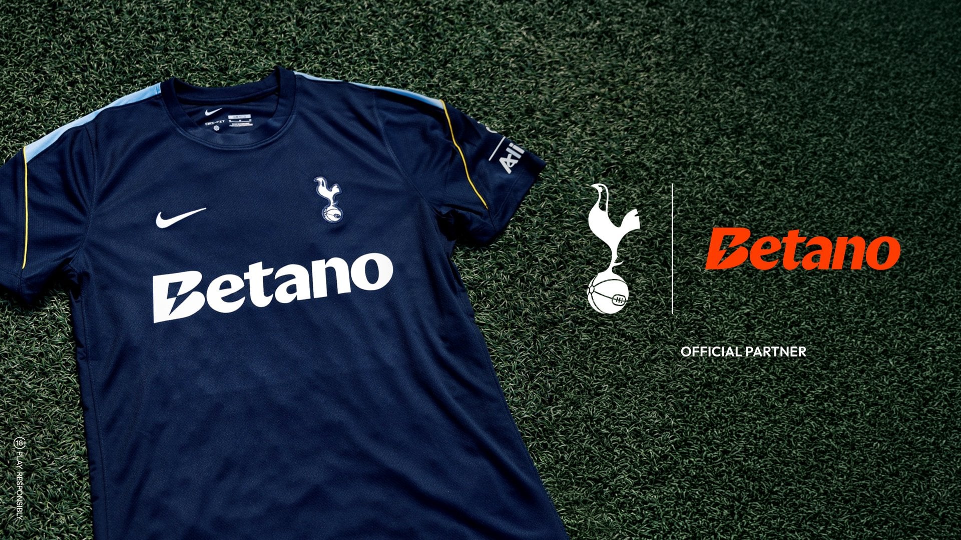 Betano é a nova Parceira Oficial do Tottenham Hotspur